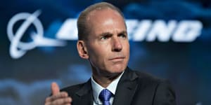 Boeing chief Dennis Muilenburg oversaw a culture that put profits ahead of safety,plane crash victims'families claim.