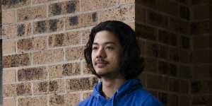 Trent Foo,a 23-year-old actor,at his rental in Sydney’s Glebe.