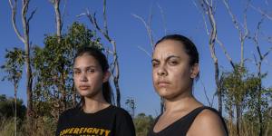 Co-founders of UP:Uprising of the People,Mililma May (right) and Sharna Alley.