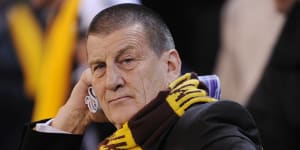 Hawthorn president Jeff Kennett.