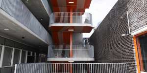 Students will use five flights of stairs and a lift dedicated to students to move around the school.