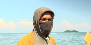 Ali Sarwano is a people-smuggler and fisherman.