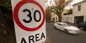 Speed limit cut to 30km/h on almost every street in two suburbs