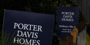 Porter Davis is not the only builder trapped on fixed-price contracts with its customers.