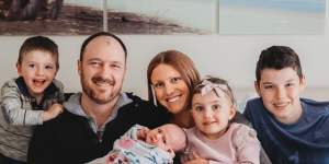 David Allcock and his wife struggled with infertility for three years before starting IVF.