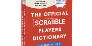 The new edition of Merriam-Webster’s Scrabble bible.