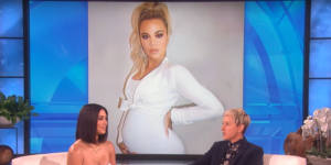 Kim Kardashian West opened up to Ellen DeGeneres.