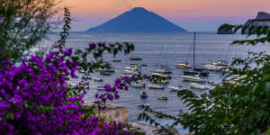 Stromboli is one of Italy’s seven Aeolian islands.