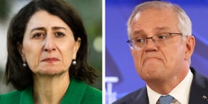Prime Minister Scott Morrison has dismissed texts purportedly by Gladys Berejiklian as “anonymous sledging”.