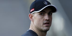 Collingwood’s Brayden Maynard was cleared at the tribunal after the incident involving Angus Brayshaw. 