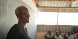 Nyadol Nyuon returning to Kakuma refugee camp