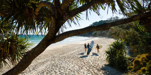 Byron Bay’s property market boom has run out of steam.