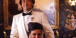 Lorenzo Montesini and his ill-fated bride Primrose “Pitty Pat” Dunlop.