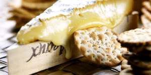 Ripe brie,ready to eat – but potentially in danger of extinction.