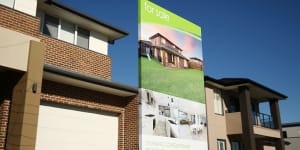 Australian Bureau of Statistics data showed a 6.7 per cent jump in the June quarter in its measure of house prices.
