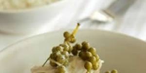 Thai green curry with green peppercorns