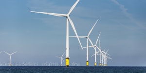 The federal government has selected several projects to start development of offshore wind farms near the Gippsland coast.