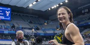 Aussie swimming great Cate Campbell.