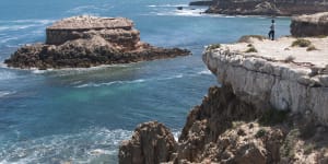 Coast at Cape Bauer,Eyre Peninsula.