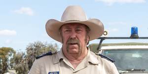 Sideburns and a ’mo are the markings of a `90s outback cop,says Steve Bisley,who plays Sergeant Peter Lovric in Mystery Road:Origin.