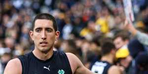 Back on board:Carlton supporters have had few complaints recently,as Jacob Weitering and his Blues are again in the finals hunt.