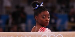 Biles took a break from gymnastics after the Tokyo Games.