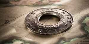 Australia's first coins,Lachlan Macquarie's Holey Dollars showcased online