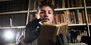 Hocus pocus:Magic buried deep in the bowels of the State Library