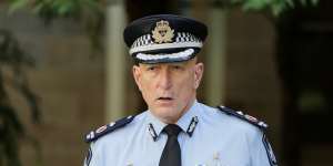 Queensland’s new Police Commissioner:Steve Gollschewski.