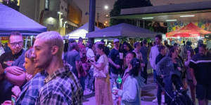 Beenleigh Night Bites is on at Beenleigh Town Square.