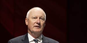 Qantas chairman Richard Goyder – a moveable target for shareholders.