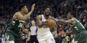 76ers down Bucks to clinch NBA play-off spot