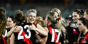 Eastlake Demons realise a dream with women's flag