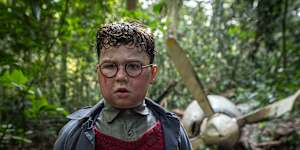 David McKenna as Piggy in the new Lord of the Flies adaptation.