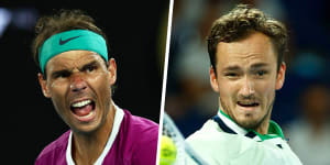 Head-to-head:Where Nadal,Medvedev stand ahead of grand slam decider