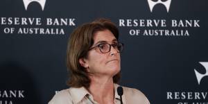 RBA governor Michele Bullock said the risks around getting inflation back within the target range remained finely balanced.