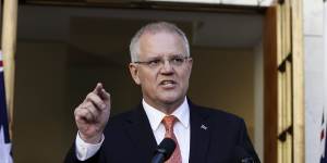 Prime Minister Scott Morrison said he had reopened the Christmas Island detention centre.