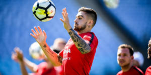 Western Sydney Wanderers'Josh Risdon set to take on old tormentor Diego Castro