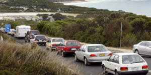 Landslide fears again forces closure of Surf Coast beach