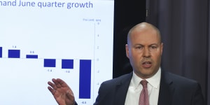 Treasurer Josh Frydenberg said the overall drop was no surprise,but was not as bad as expected.