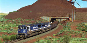 BHP sends runaway iron ore train off the rails after 92km trip across Pilbara