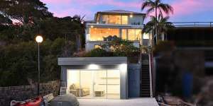 The Watsons Bay house is set on 800 square metres adjoining Green Point Reserve.