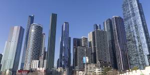 In the Melbourne City Council area,just 7.6 per cent of apartments sold last year have three bedrooms.