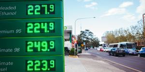 A drop in fuel prices contributed to the latest CPI figures. 