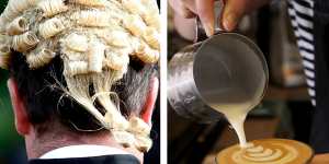 Is your barista a former barrister? 