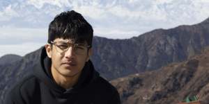 Recent HSC graduate Satvik Prasad hopes to study in the US.