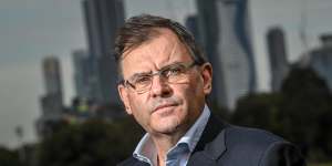 Melbourne University Vice-Chancellor Duncan Maskell.