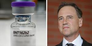 Australian Health Minister Greg Hunt is monitoring developments in Europe. 