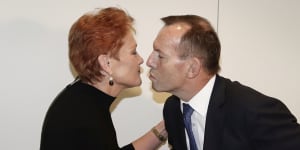 Tony Abbott says Coalition should still give preferences to'constructive'One Nation