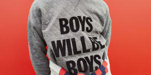 'Boys will be boys':Pyjama top pulled after parent complaint